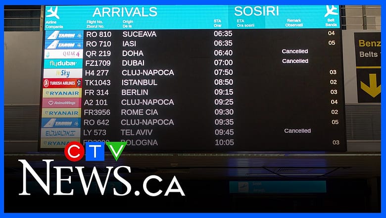 Canada issues travel advisories to ten countries amid war