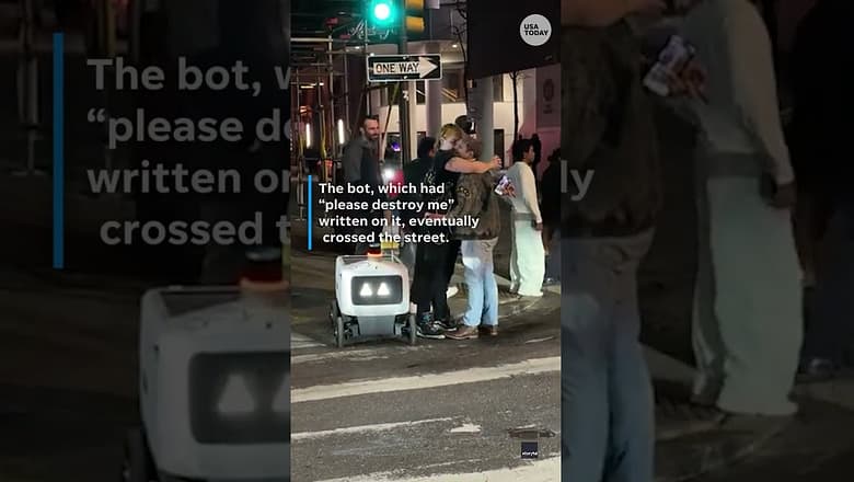 Delivery robot had a tough time in Philadelphia. See what happened.