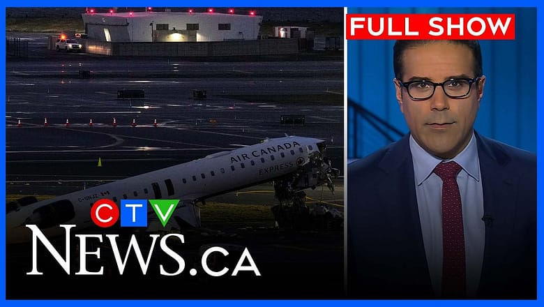 Pilots killed when Air Canada jet crashed at LaGuardia airport | CTV National News for March 23 2026
