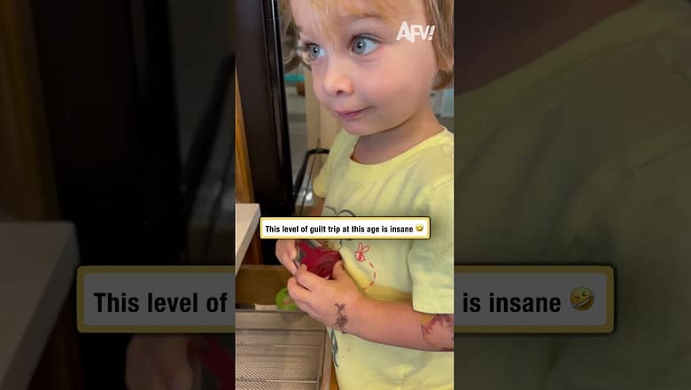 This level of guilt trip at this age is insane π€£