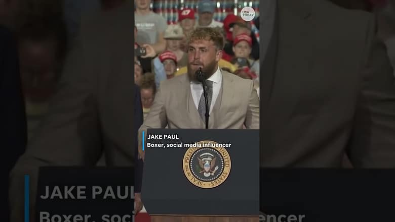 Trump says he’d endorse Jake Paul for political office