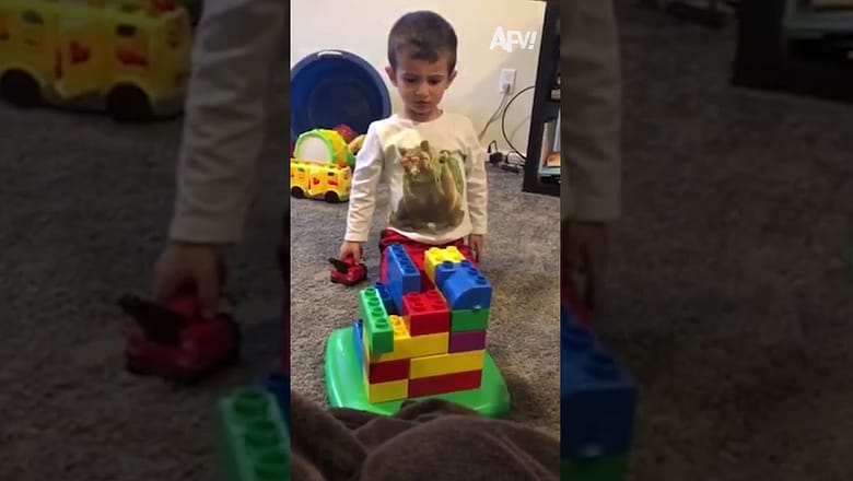 Baby immediately proved his mom wrong
