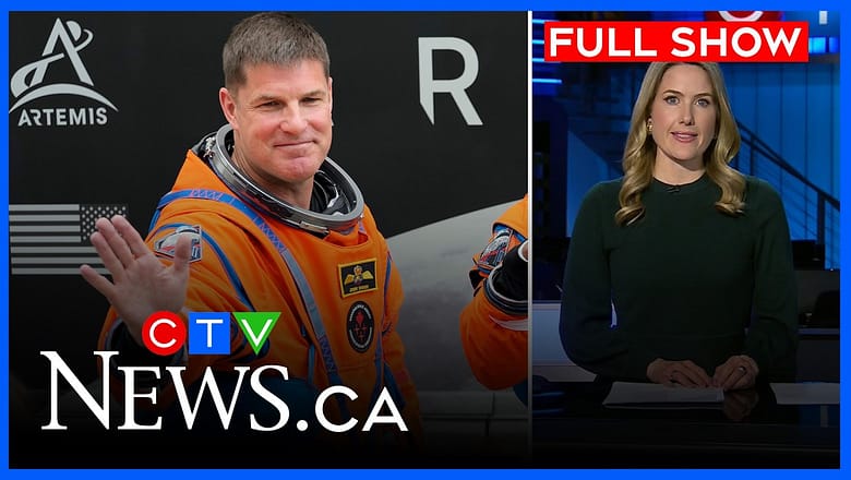 Canadian Jeremy Hansen provides update from space | CTV National News for Saturday, April 4, 2026