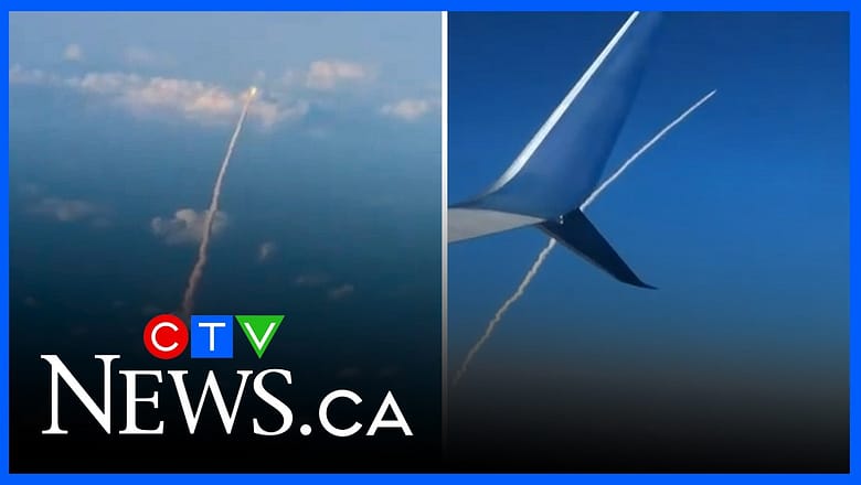 Front-row seat: Airline passenger witnesses Artemis II launch from the air