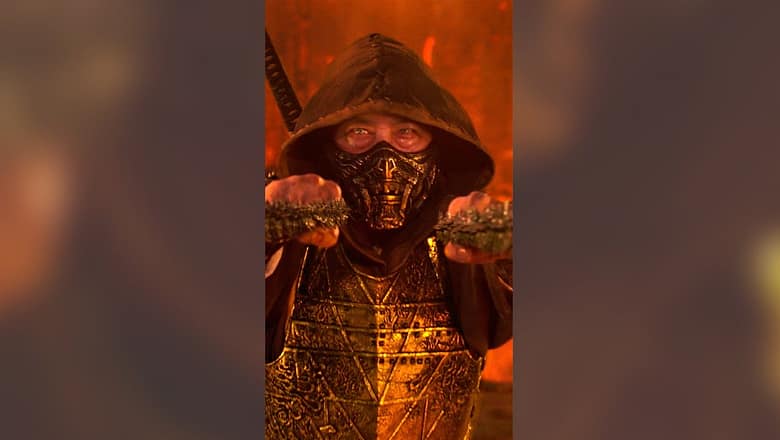 GET OVER HERE! #MortalKombatII Exclusive Clip