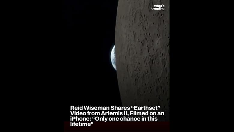 Reid Wiseman Shares “Earthset” Video from Artemis II, Filmed on an iPhone