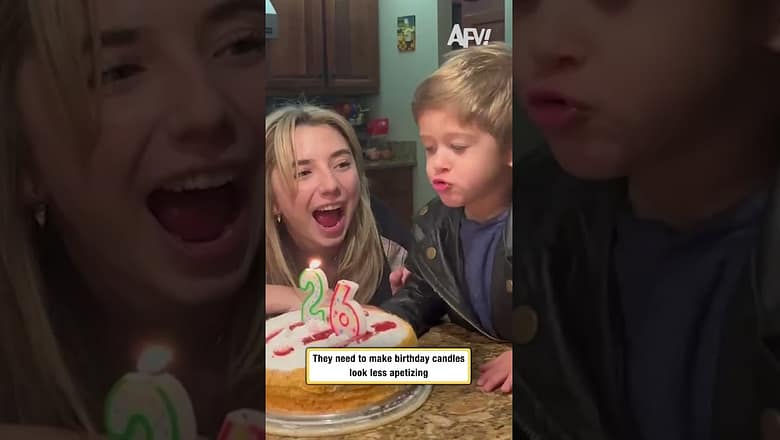 They need to make birthday candles look less apetizing