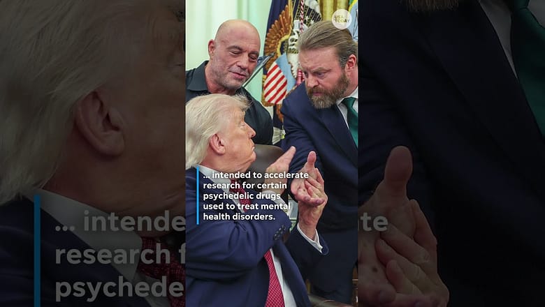 Trump signs psychedelic drug executive order with Joe Rogan