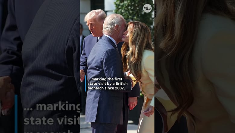 Trump welcomes King Charles and Queen Camilla to the White House