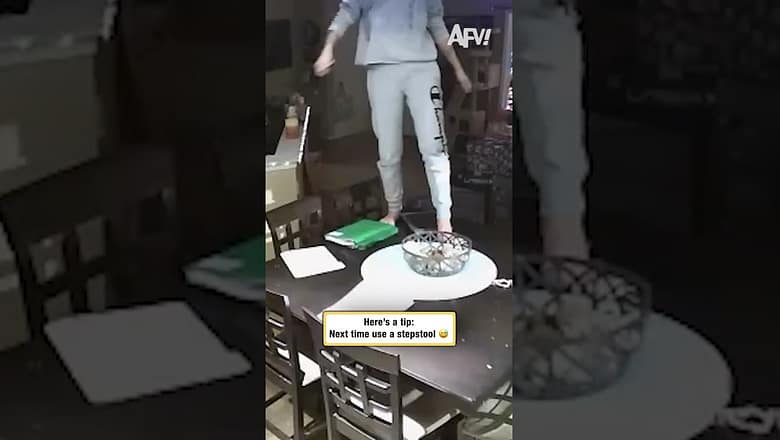 Here’s a tip: Next time use a step stool π