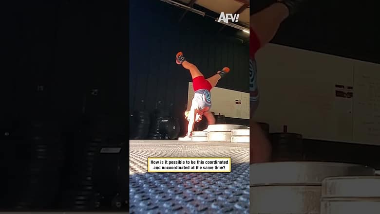 How is it possible to be this coordinated and uncoordinated at the same time?