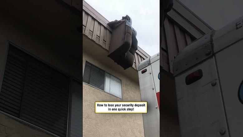 How to lose your security deposit in one quick step!