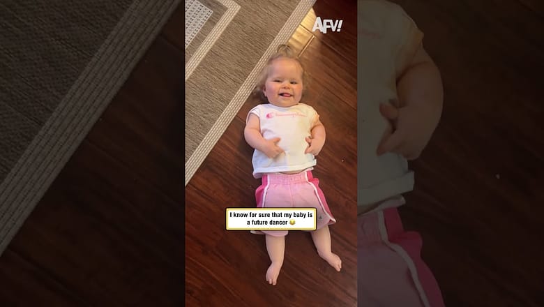 I know for sure that my baby is a future dancer π