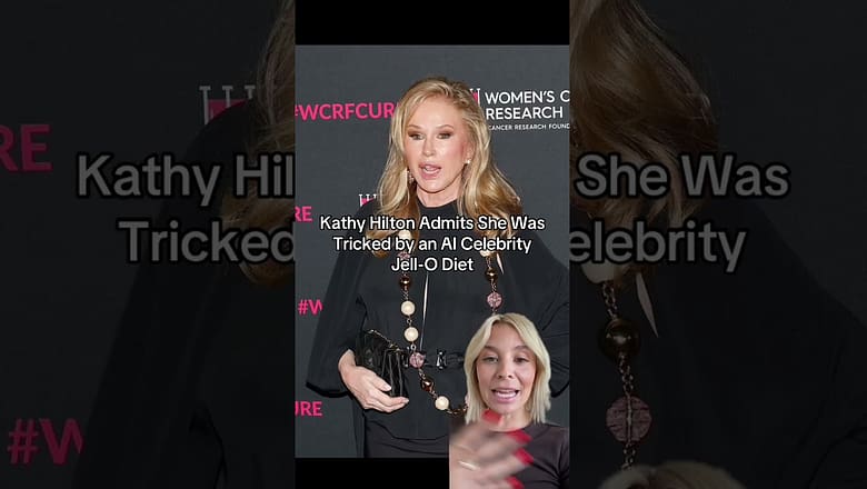Kathy Hilton Admits She Was Tricked by an AI Celebrity Jell-O Diet