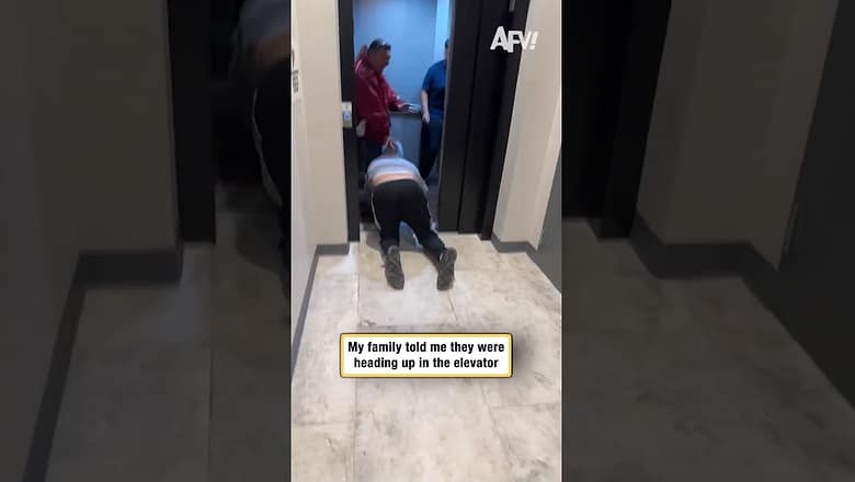 My family told me they were heading up in the elevator