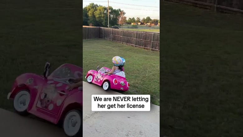 We are never letting her get her license