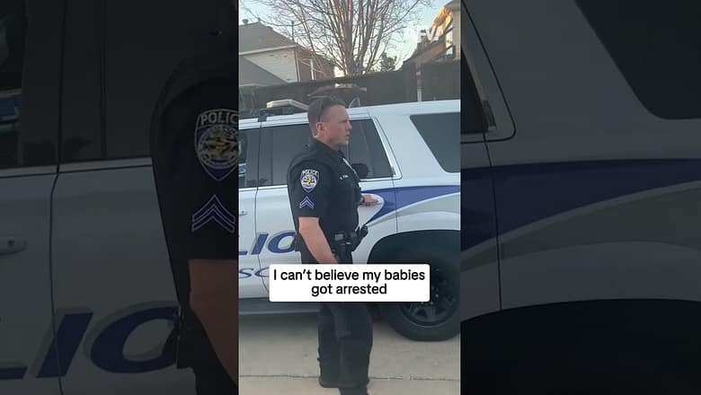 I can’t believe my babies got arrested