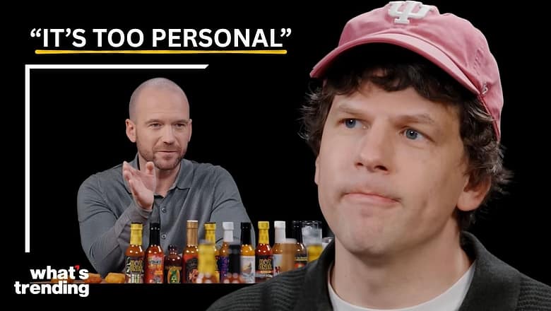 Jesse Eisenberg’s ‘Hot Ones’ CONFESSION Exposes A Dark Digital Reality