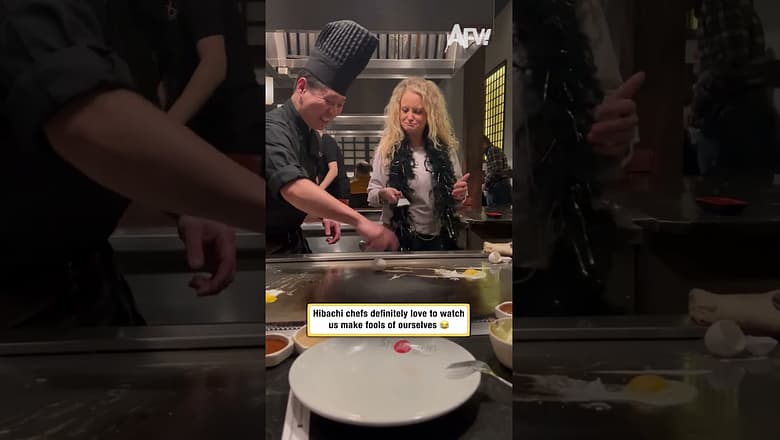 Never let her cook again 😂 #afv #fail #funnyvideos