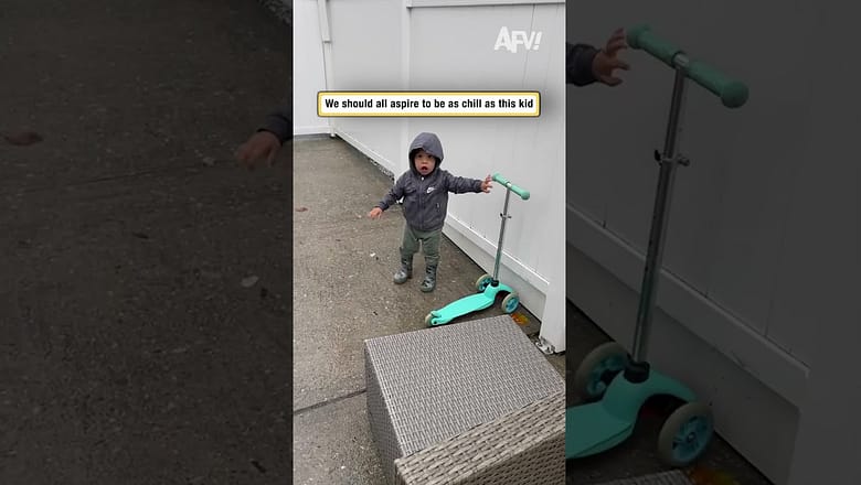We should all aspire to be as chill as this kid