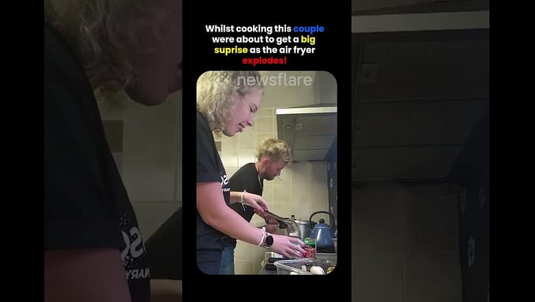 Air Fryer Exploded Over Cooking Couple