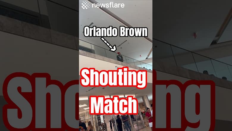Orlando Brown Caught Cussing Out In Shopping Mall