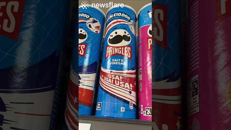 Pringles Have a Unique Way Of Celebrating Football