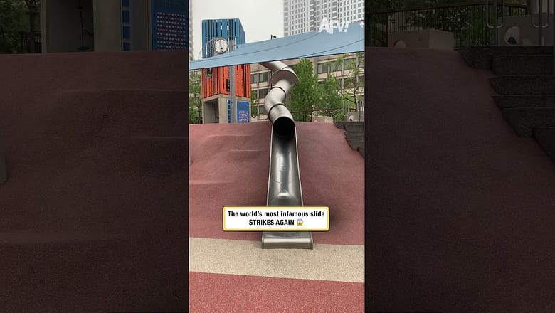 The world’s most infamous slide STRIKES AGAIN π±